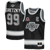 Wayne Gretzky Los Angeles Kings Mitchell & Ness Youth Maxxed Out Fashion Basketball Jersey - Black | US 203133397
