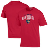 Florida Panthers Champion Primary Logo T-Shirt - Red | US 203133688