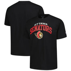 Ottawa Senators Champion Primary Logo T-Shirt - Black | US 203133712