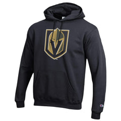 Vegas Golden Knights Champion Primary Logo 1-Hit Pullover Hoodie - Black | US 203133732