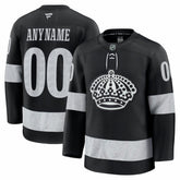 Los Angeles Kings Fanatics Alternate Premium Custom Jersey - Black | US 203133893