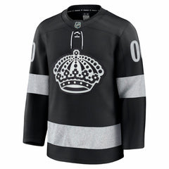 Los Angeles Kings Fanatics Alternate Premium Custom Jersey - Black | US 203133893