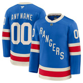 New York Rangers Fanatics Centennial Premium Custom Jersey - Blue | US 203133899
