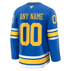 St. Louis Blues Fanatics Home Premium Custom Jersey - Blue | US 203133900
