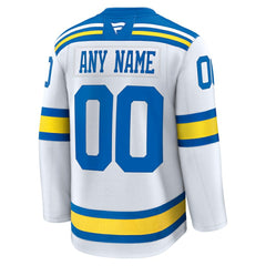 St. Louis Blues Fanatics Away Premium Custom Jersey - White | US 203133906