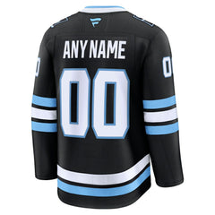Utah Mammoth Fanatics Home Premium Custom Jersey - Black | US 203133910