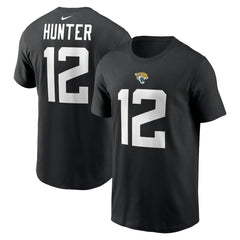 Travis Hunter Jacksonville Jaguars Name & Number T-Shirt - Black T-shirts