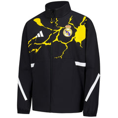 Real Madrid x Marvel Youth Anthem Full-Zip Jacket Black - Adidas for sale