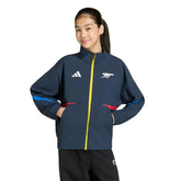 Arsenal Youth 2025/26 Club Anthem Full-Zip Jacket Navy - Adidas