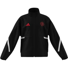 Manchester United Youth 2025/26 Club Anthem Full-Zip Jacket Black - Adidas for sale