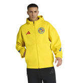 Club America 2025/26 Club Anthem Full-Zip Hooded Jacket Yellow - Adidas on sale