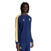 Real Madrid Originals Culturewear Originals Long Sleeve T-Shirt Navy - Adidas outlet