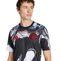 Manchester United 2025/26 Pre-Match Training Jersey Black - Adidas outlet