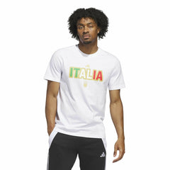 Italy National Team Jersey Hook T-Shirt White - Adidas discount