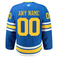 St. Louis Blues Fanatics Home Authentic Pro Custom Jersey - Blue | US 203134967