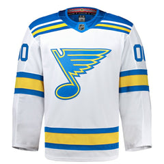 St. Louis Blues Fanatics Away Authentic Pro Custom Jersey - White | US 203134968