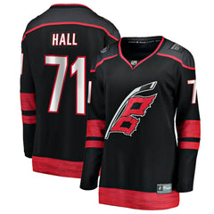 Taylor Hall Carolina Hurricanes Fanatics Women's Home Breakaway Player Jersey - Black | US 203135888