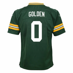 Matthew Golden Green Bay Packers Youth Team Game Jersey - Green Jerseys