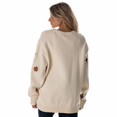 Phoenix Suns The Wild Collective Unisex 2025/26 City Edition Jacquard Sweater Cream outlet