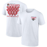 Florida Panthers Fanatics 2025 Stanley Cup Champions Jersey Roster T-Shirt - White | US 203140023