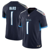 Cameron Ward Tennessee Titans Alternate Limited Jersey - Navy Jerseys