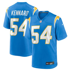 Kyle Kennard Los Angeles Chargers Team Game Jersey - Powder Blue Jerseys