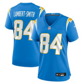 KeAndre Lambert-Smith Los Angeles Chargers Women's Team Game Jersey - Powder Blue Jerseys