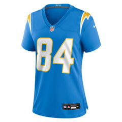 KeAndre Lambert-Smith Los Angeles Chargers Women's Team Game Jersey - Powder Blue Jerseys