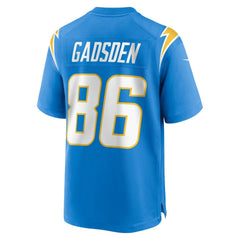 Oronde Gadsden Los Angeles Chargers Team Game Jersey - Powder Blue Jerseys
