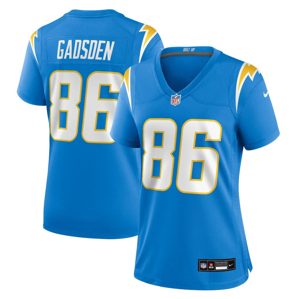 Oronde Gadsden Los Angeles Chargers Women's Team Game Jersey - Powder Blue Jerseys