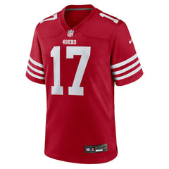 Jordan Watkins San Francisco 49ers Team Game Jersey - Scarlet Jerseys