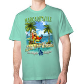 Los Angeles Dodgers Margaritaville Livin' for the Weekend T-Shirt - Mint T-shirts