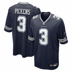 George Pickens Dallas Cowboys Game Jersey - Navy Jerseys