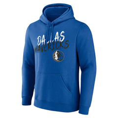 Dallas Mavericks Hustle Custom Pullover Hoodie Blue