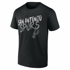San Antonio Spurs Hustle Custom T-Shirt Black