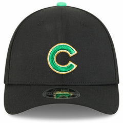 Chicago Cubs New Era 2026 St. Patrick's Day 39THIRTY Flex Hat - Black Hats
