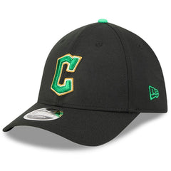 Cleveland Guardians New Era 2026 St. Patrick's Day 39THIRTY Flex Hat - Black Hats