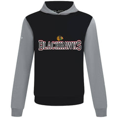 Chicago Blackhawks Levelwear Ultimate Journey Pullover Hoodie - Black/Gray | US 203144782