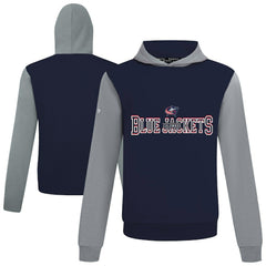 Columbus Blue Jackets Levelwear Ultimate Journey Pullover Hoodie - Navy/Gray | US 203144783