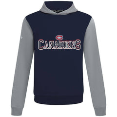 Montreal Canadiens Levelwear Ultimate Journey Pullover Hoodie - Navy/Gray | US 203144806
