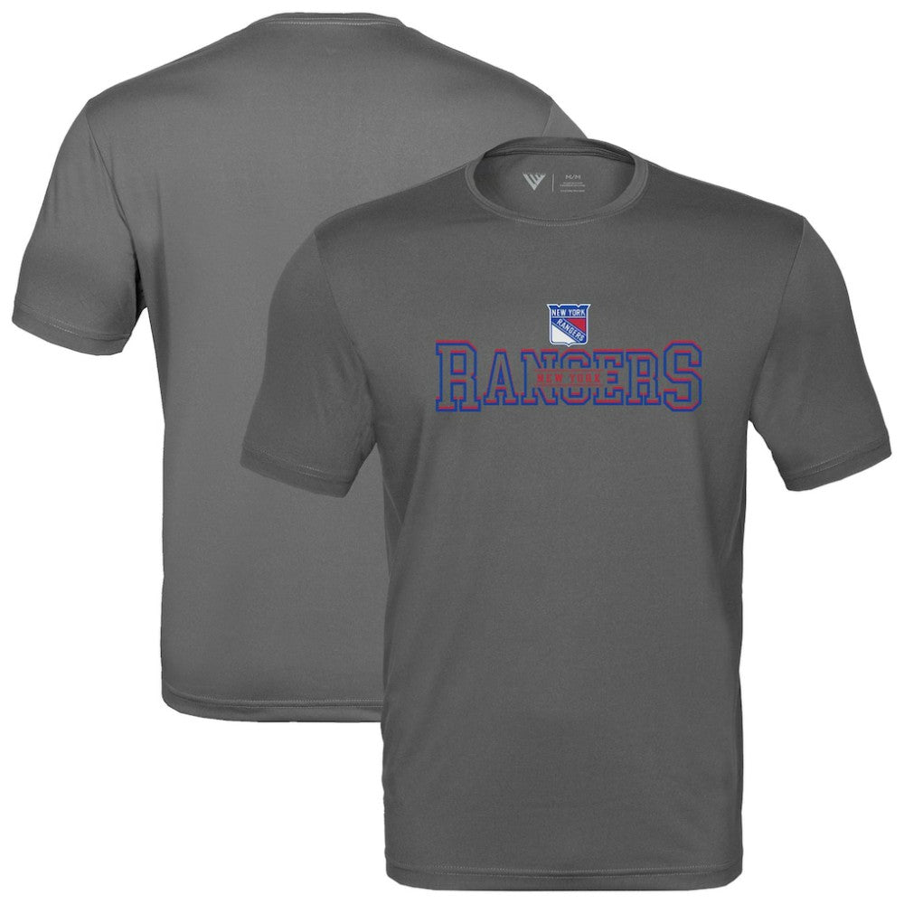 New York Rangers Levelwear Anthem Journey Performance T-Shirt - Charcoal | US 203144879