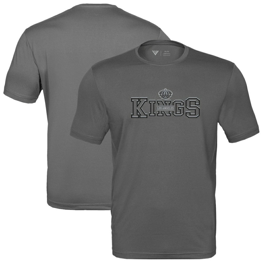 Los Angeles Kings Levelwear Anthem Journey Performance T-Shirt - Charcoal | US 203144902