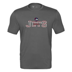Winnipeg Jets Levelwear Anthem Journey Performance T-Shirt - Charcoal | US 203144906