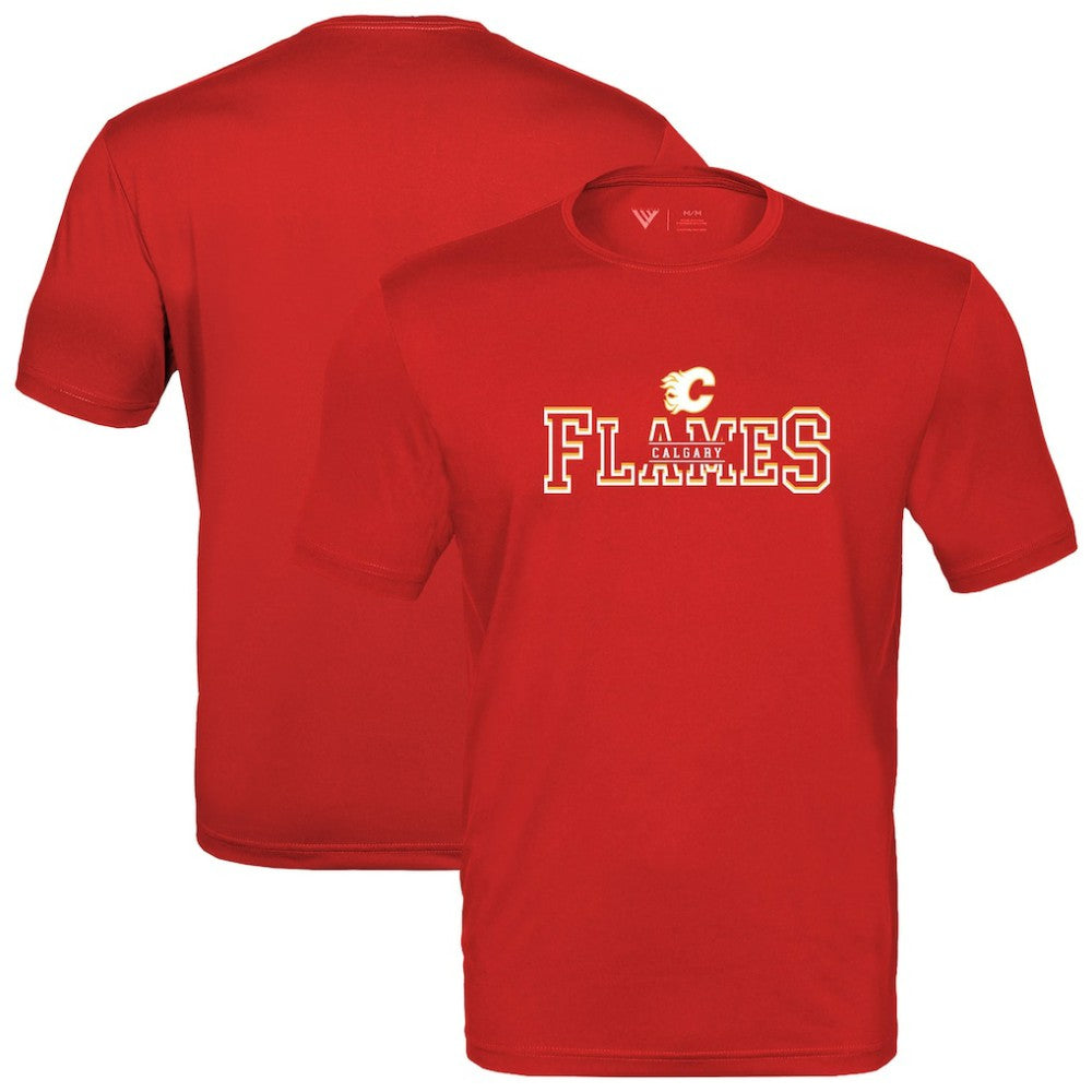 Calgary Flames Levelwear Anthem Journey Performance T-Shirt - Red | US 203144918