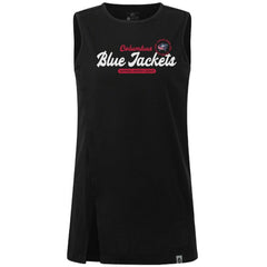 Columbus Blue Jackets Levelwear Women's Influx Monument Tank Top - Black | US 203144998
