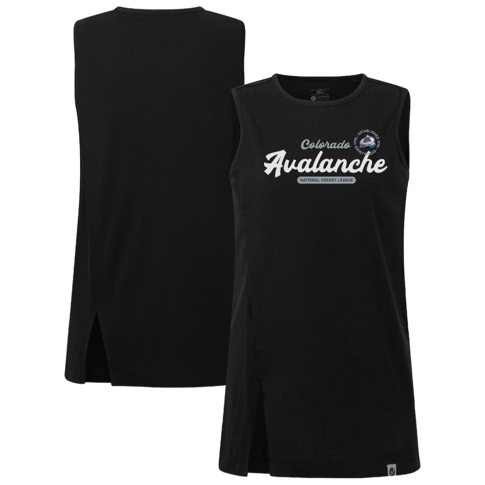 Colorado Avalanche Levelwear Women's Influx Monument Tank Top - Black | US 203145000