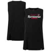Carolina Hurricanes Levelwear Women's Influx Monument Tank Top - Black | US 203145002