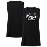 Los Angeles Kings Levelwear Women's Influx Monument Tank Top - Black | US 203145007