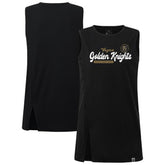 Vegas Golden Knights Levelwear Women's Influx Monument Tank Top - Black | US 203145010