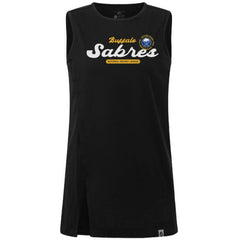 Buffalo Sabres Levelwear Women's Influx Monument Tank Top - Black | US 203145021